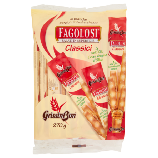 FAGOLOSO BREADSTICKS GRISSINI CLASSICO MPK 270 GR