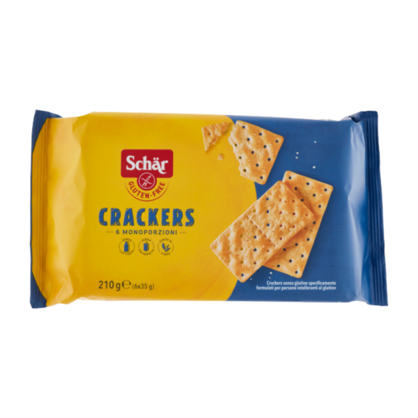 SCHAR GLUTEN FREE CRACKERS 210 GR